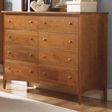 AAmerica Cherry Garden CHGNC5500 8 Drawer Dresser Weinberger s